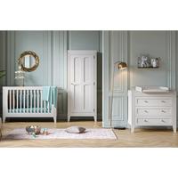BABYZIMMER 3-teilig Weiß - Weiß, Holzwerkstoff (144/80/75cm) - Petits-meubles