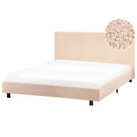 WASSERBETT 140x200 cm Beige Albi - Beige, Textil (140/200cm) - Beliani
