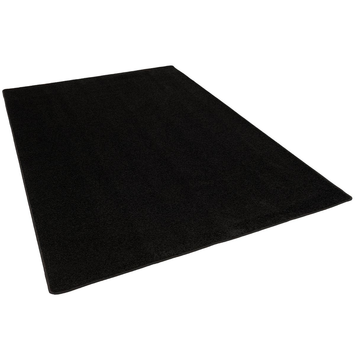 HOCHFLOR LANGFLOR TEPPICH COTTAGE - Schwarz, Textil (200/300cm) - Snapstyle