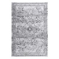 FLACHWEBETEPPICH Orelia 160x235 cm - Silberfarben, Textil (160/235cm) - Gino Falcone