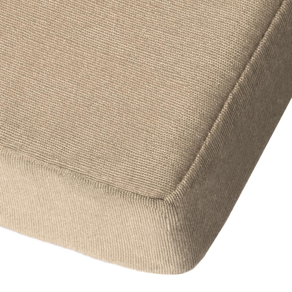 DECKCHAIRAUFLAGE Loftlux DC 175/45/5 cm Natur - Sandfarben, Textil (45/5/175cm) - Beautissu 