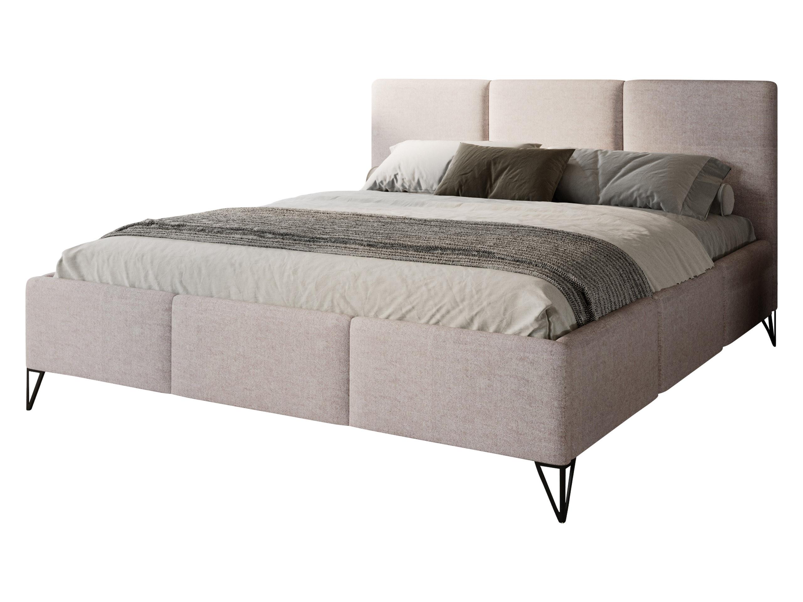 POLSTERBETT Loren - Beige, Holz/Holzwerkstoff (160/200cm) - MIRJAN24