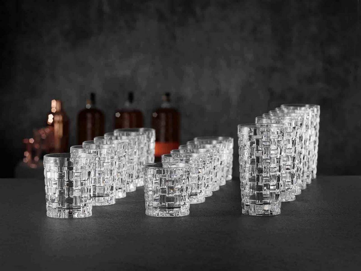 BARGLÄSER Bossa Nova transparent 18-tlg. - Transparent, Glas - Nachtmann