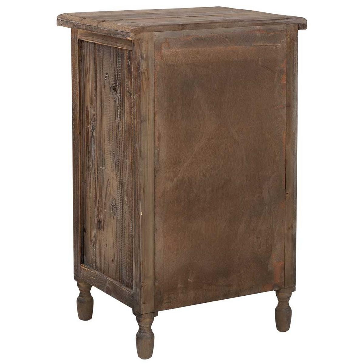 NACHTTISCH aus Holz, 48x38x77cm - Braun, Holzwerkstoff (48/76.5/38cm) - Wanderlust
