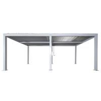 PERGOLA Weiß - Weiß, Metall (583/220/301cm) - MCW