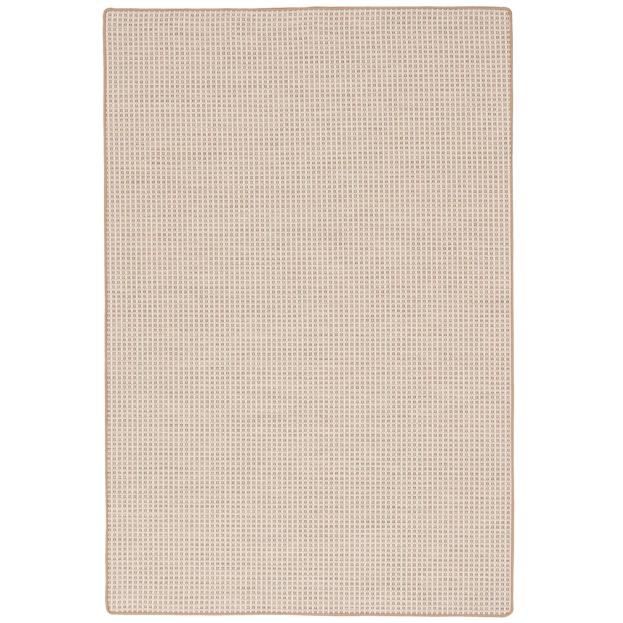 IN & OUTDOOR TEPPICH FLACHGEWEBE OSLO KARO MODERN - Beige, Textil (200/200cm) - Snapstyle