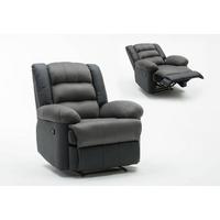 SESSEL buckingham Schwarz - Grau, Textil (93/100/85cm) - Habitat Garten