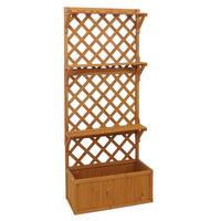 HOCHBEET Beige - Beige, Holz (77/177/33cm) - MCW