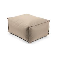 OUTDOOR POUF Der Ruhestifter - Cappuccino, Textil (60/30/50cm) - Mokebo