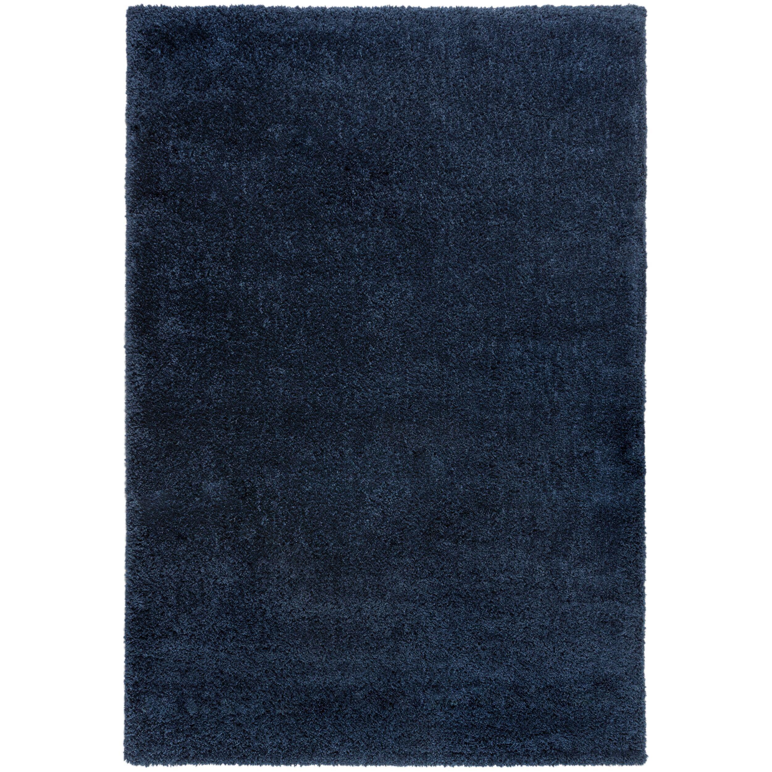TEPPICH LYNE, einfarbig, Blau, 120 x 170 cm - Blau, Textil (120/170cm) - KADIMA DESIGN