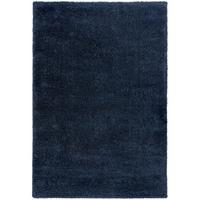 TEPPICH LYNE, einfarbig, Blau, 120 x 170 cm - Blau, Textil (120/170cm) - KADIMA DESIGN