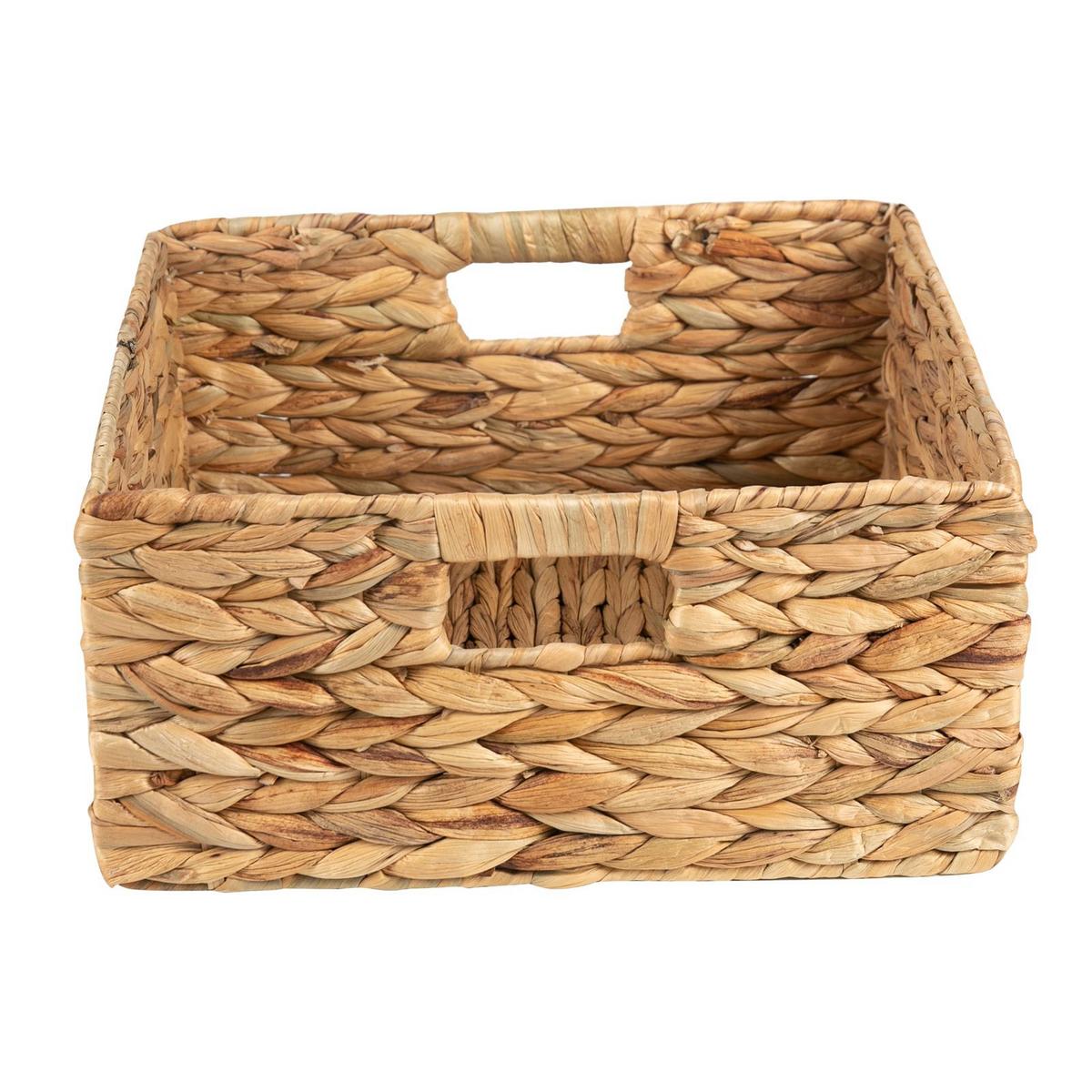 AUFBEWAHRUNGSKÖRBE LANZI 2er-Set natur - Naturfarben, Naturmaterialen (32/15/32cm) - IDIMEX
