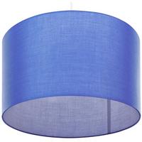 HÄNGELEUCHTE Dulce 48/48/157 cm - Blau, Textil (48/48/157cm) - Beliani