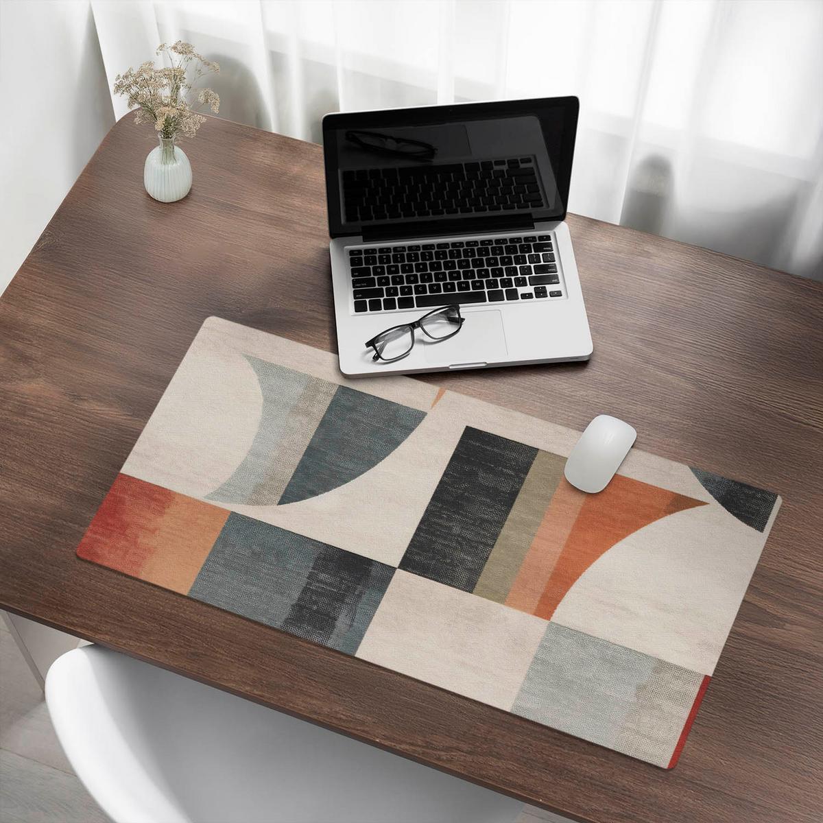 SCHREIBTISCHUNTERLAGE 90x45 cm Beige - Creme, Kunststoff (90/45/1.6cm) - Wallfluent