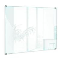 KÜCHENRÜCKWAND 80 x 60 cm Transparente Glasplatte - Transparent, Glas (80/60/0.4cm) - TULUP