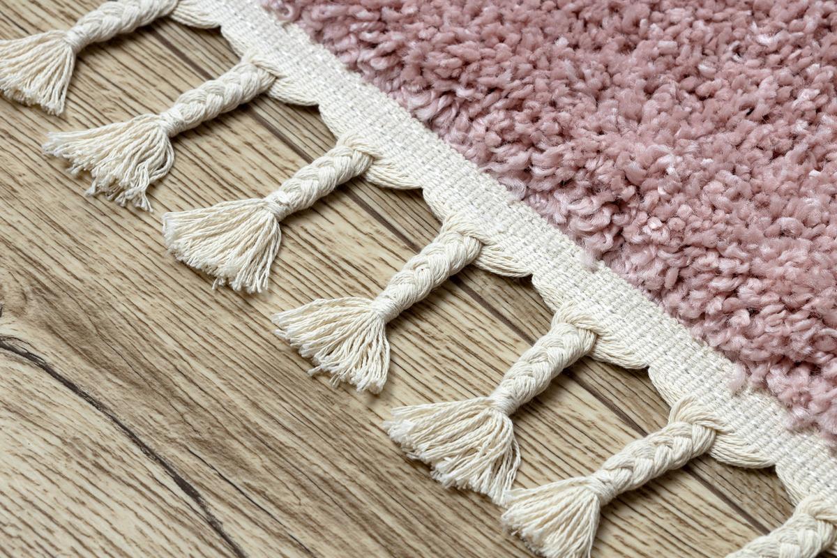 TEPPICH Berber 200/290 cm - Pink, Textil (200/290cm) - rugsX