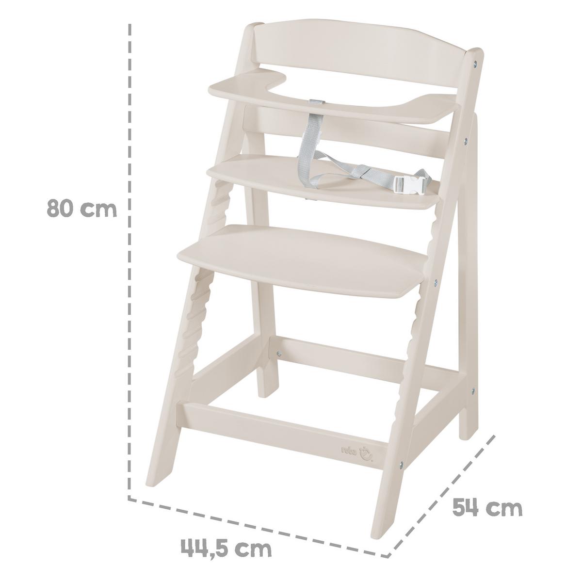 KINDERHOCHSTUHL Sit Up Flex Beige - Beige, Holz (44.5/80/54cm) - Roba