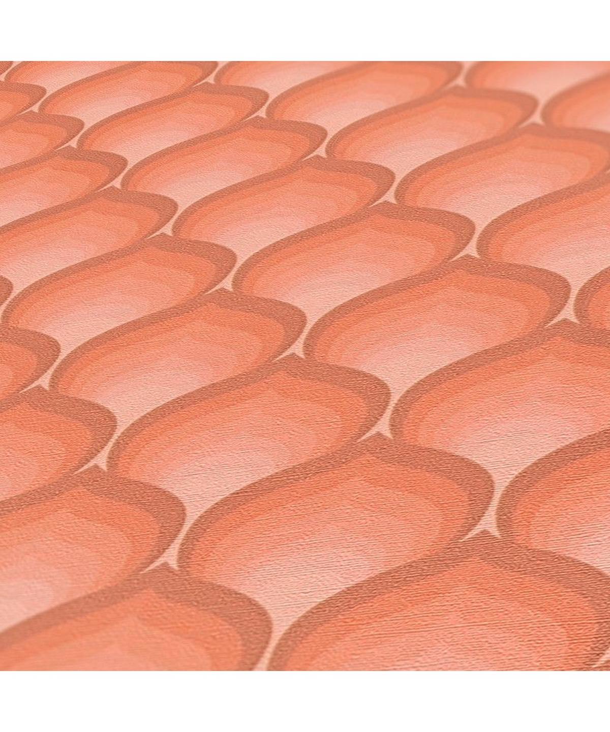 VLIESTAPETE Rot 53/850 cm - Rot, Textil (53/1cm) - KUNSTLOFT