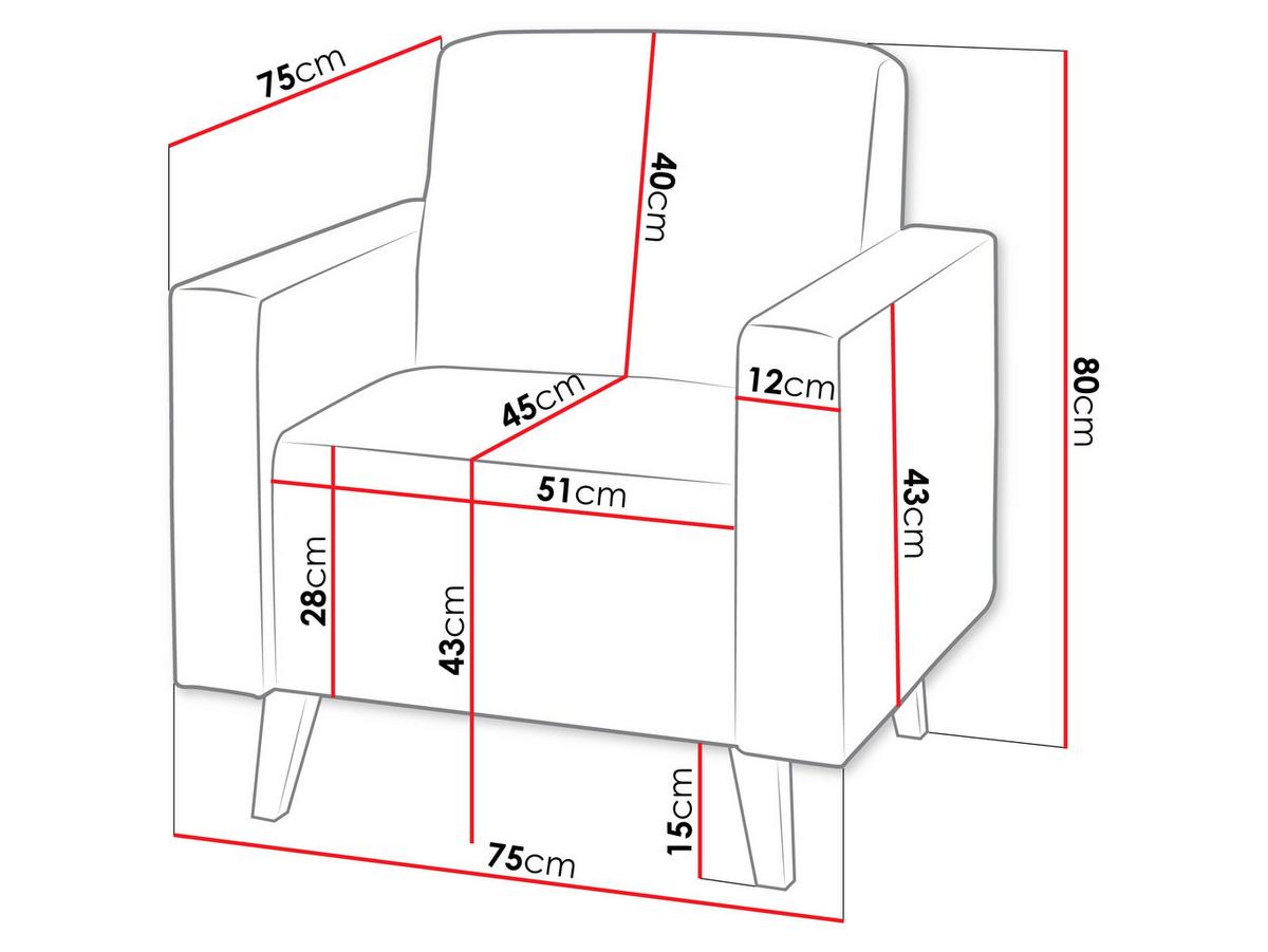 SESSEL Oviedo - Grün, Holz/Kunststoff (75/80/75cm) - MIRJAN24