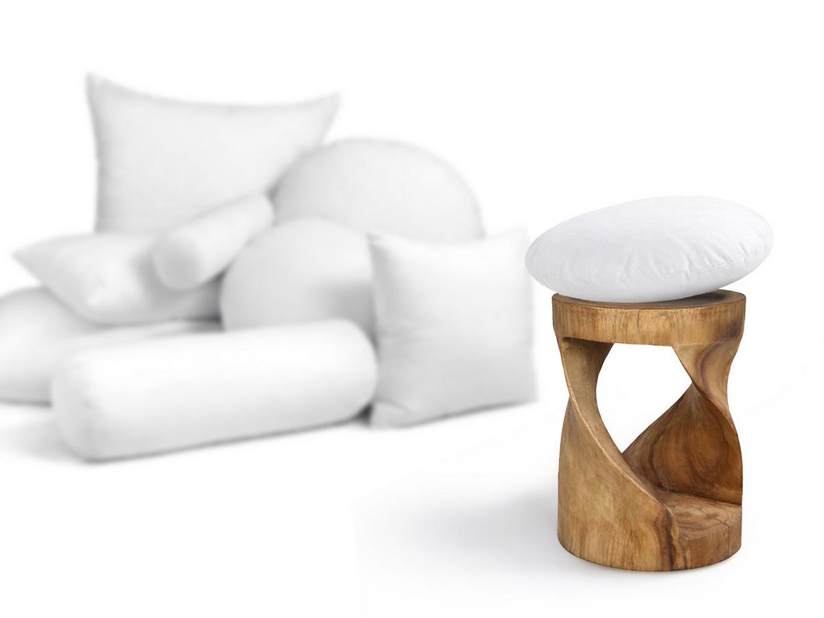 KISSENFÜLLUNG Rund PublikFree Faserbällchen 50 cm Ø - Weiß, Naturmaterialien/Kunststoff (50/50cm) - beties Heimtextil