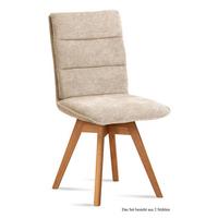 ESSZIMMERSTUHL drehbar (2er-Set) Dorle 47x92x60 Eiche geölt/Natur - Eichefarben/Naturfarben, Kunststoff (60/92/47cm) - 58aufmkessel