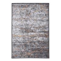FLACHWEBETEPPICH Orelia 120x180 cm - Goldfarben, Textil (120/180cm) - Gino Falcone