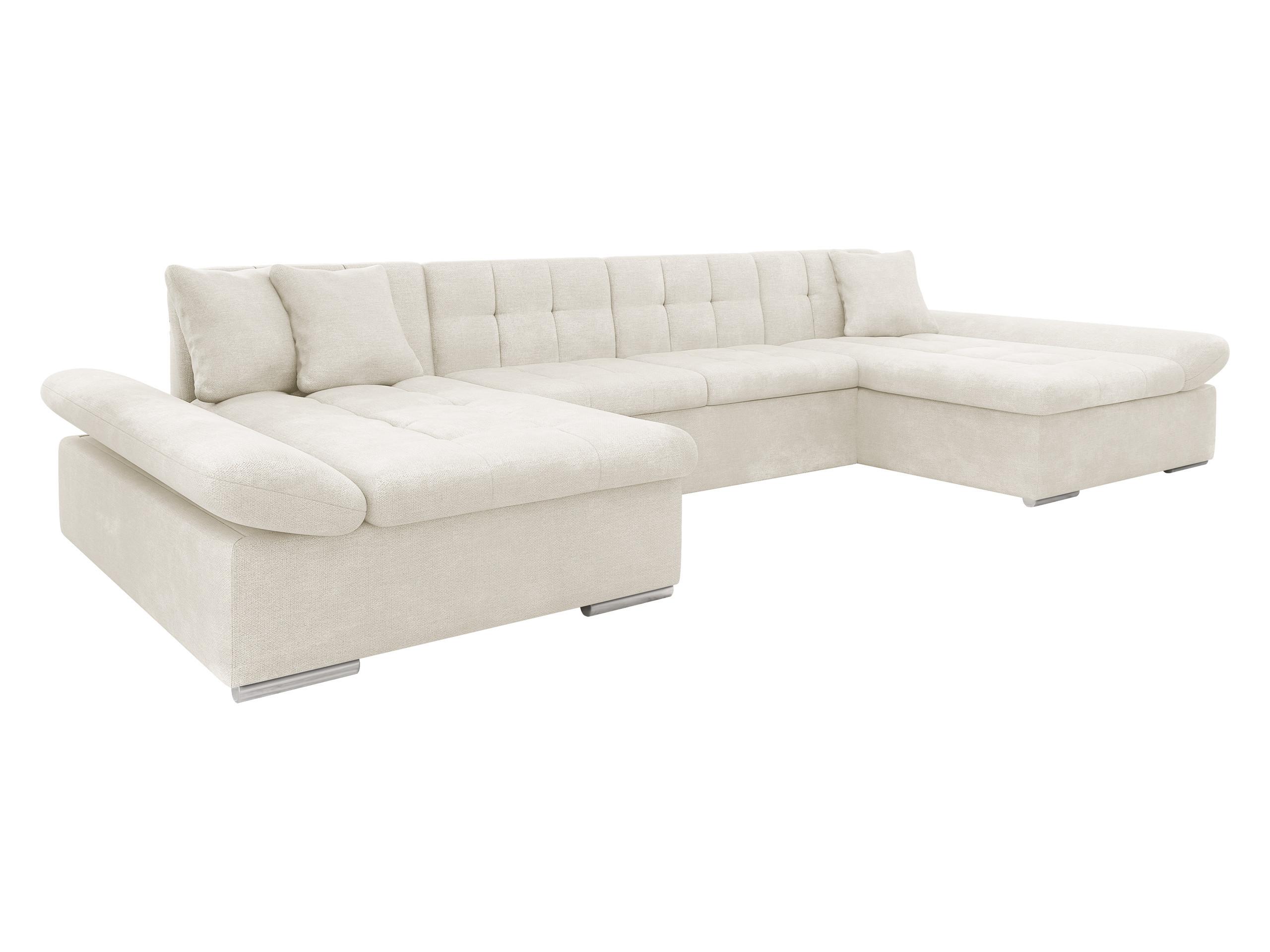 WOHNLANDSCHAFTEN Alia - Champagner, Holz/Textil (360/75/160cm) - MIRJAN24