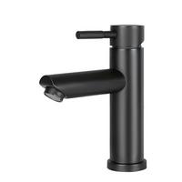 WASCHTISCHARMATUR Everett 17.4/10/17.4 cm - Schwarz, Metall (10/17.4/17.4cm) - Nettlife