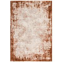TEPPICH TIBER-Rieti, abstrakt, Terrakotta, 120 x 170 cm - Orange, Textil (170/120cm) - KADIMA DESIGN