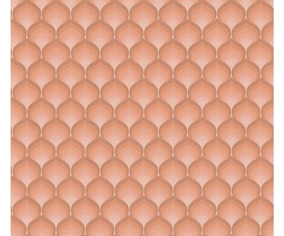 VLIESTAPETE Rot 53/850 cm - Rot, Textil (53/1cm) - KUNSTLOFT