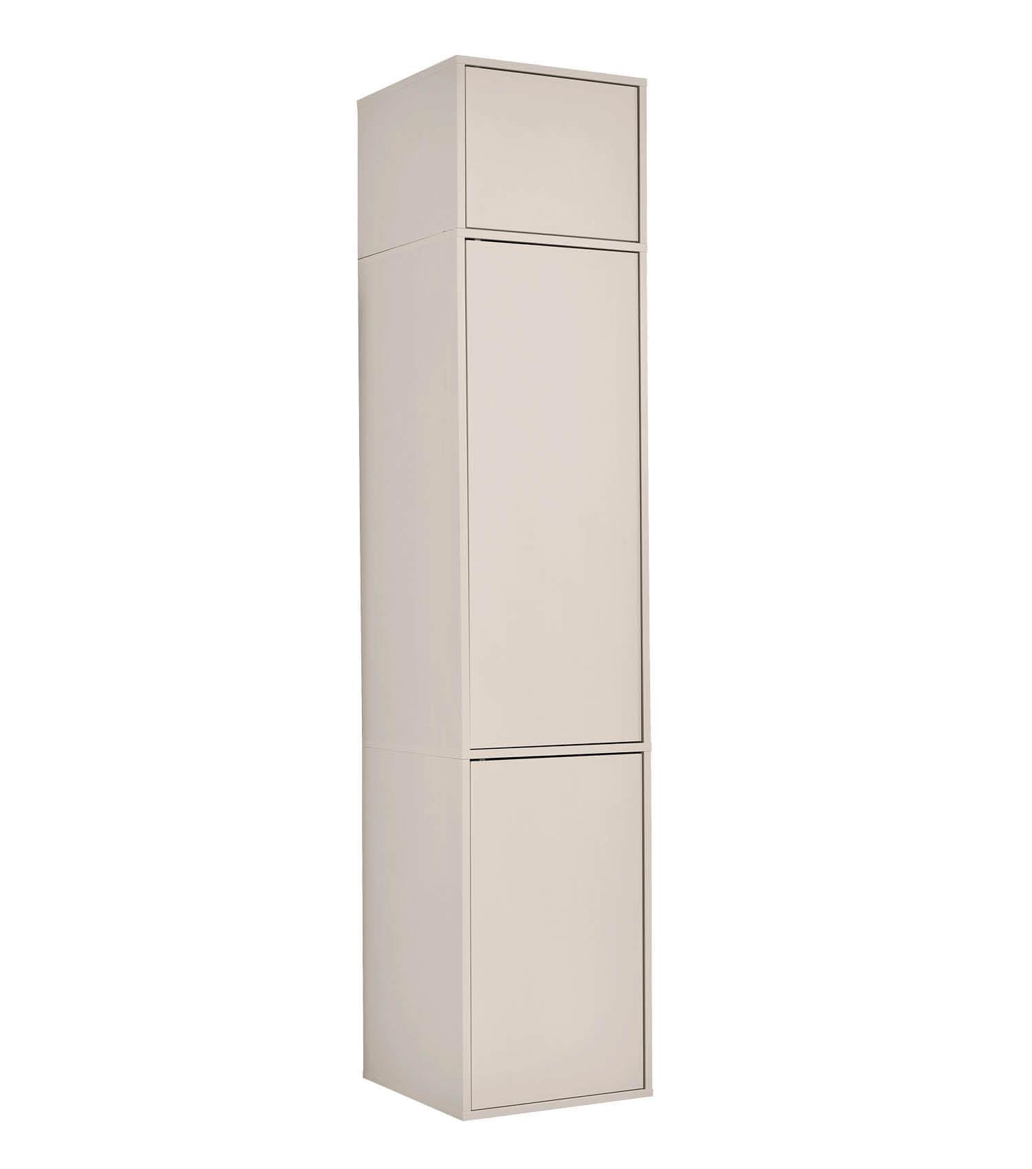 KLEIDERSCHRANK Robe - Beige, Holzwerkstoff (47/234/58cm) - Mokebo