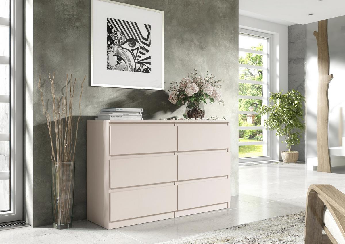 KOMMODE Kaschmir 139/79/39 - Kaschmir, Holzwerkstoff (139/79/39cm) - RAUMHIRSCH FURNITURE