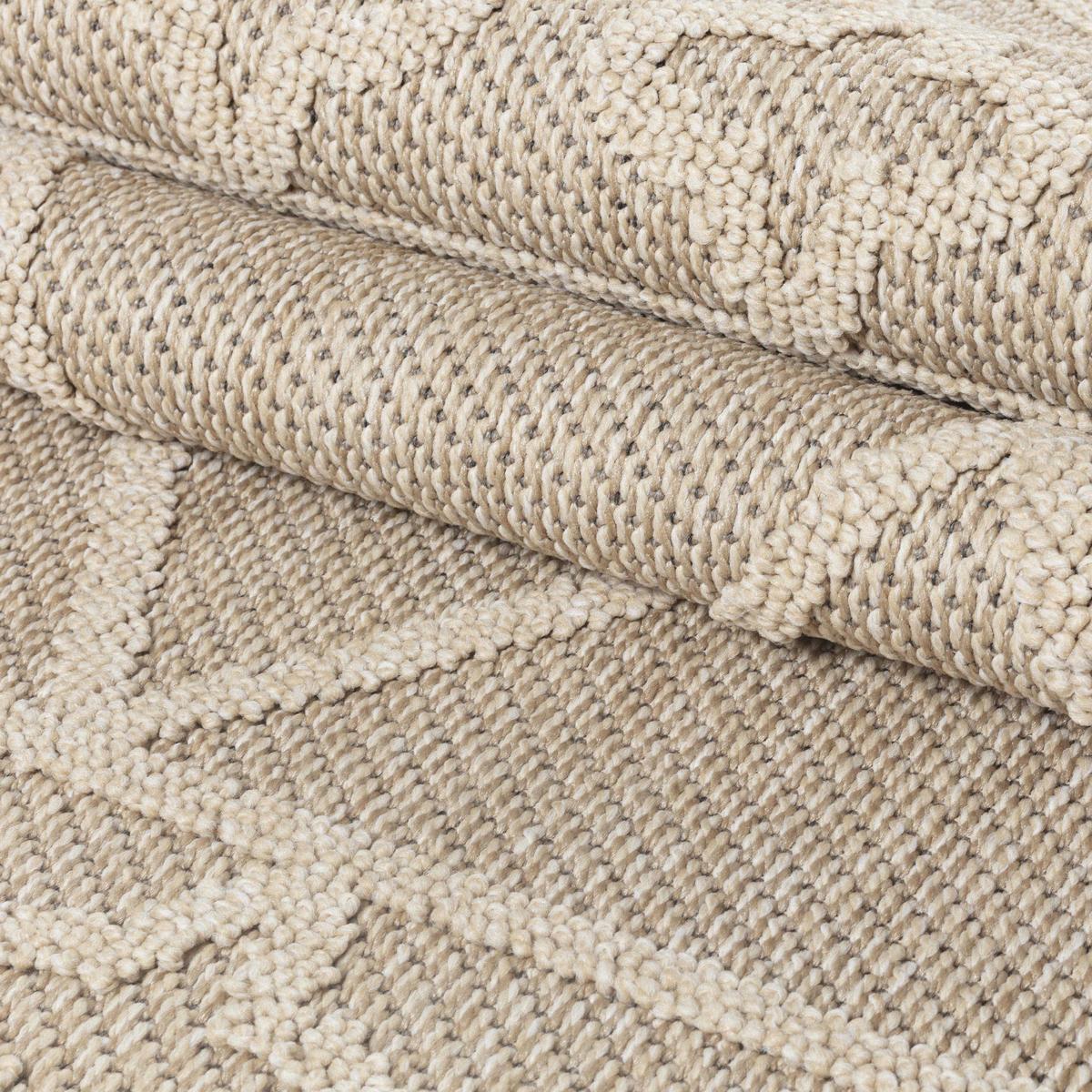 TEPPICH Outdoor IMST in Beige, im Berber-Stil, 160 x 230 cm - Beige, Textil (230/160cm) - KADIMA DESIGN