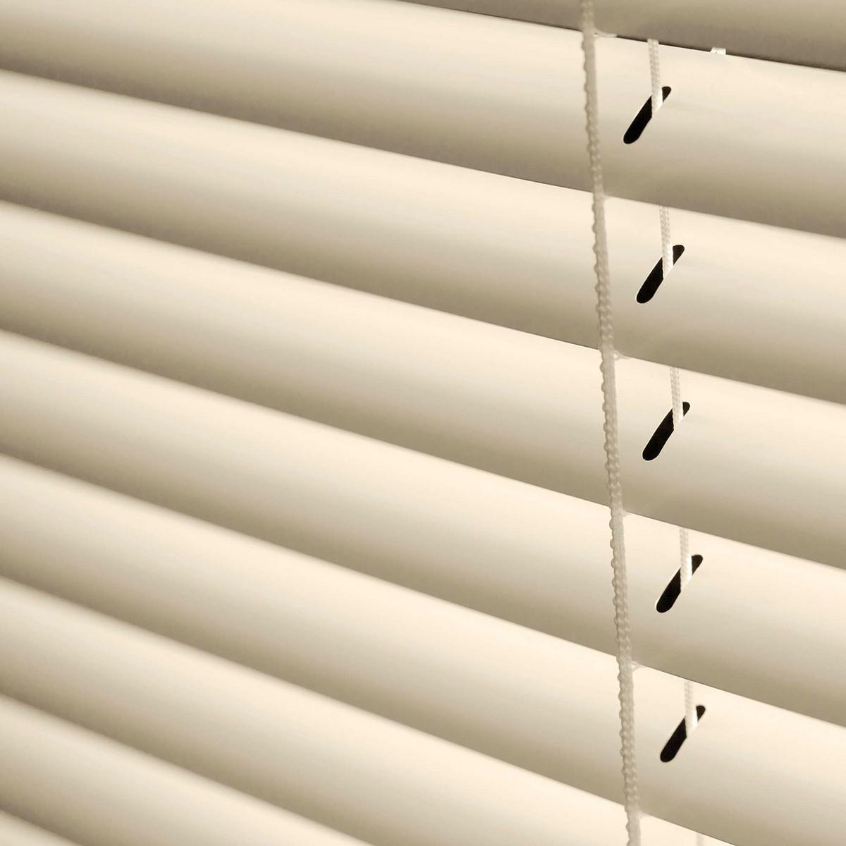JALOUSIEN vinyl venetianische mit Beige Zugschnur 105x160 - Beige, Kunststoff (105cm) - STORESDECO