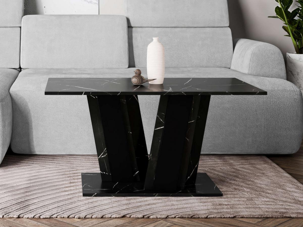 COUCHTISCH Muss - Schwarz, Holzwerkstoff (60/100/55cm) - MIRJAN24