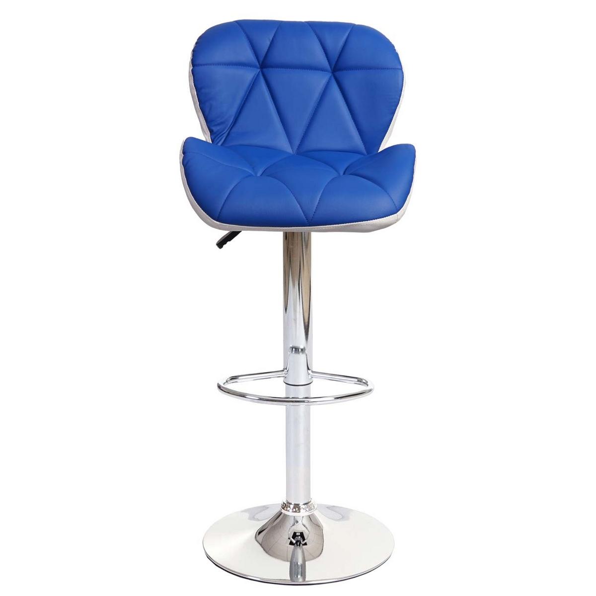 BARHOCKER Blau 2er-Set - Blau, Textil (44/106/49cm) - MCW