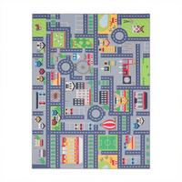 KINDERTEPPICH Grau 200 x 290 cm - Grau, Kunststoff (200/290cm) - TT Home