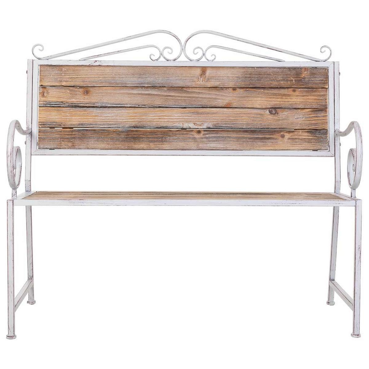 BANK, grau, 114x54x102cm - Grau, Holz (114/102/54cm) - Wanderlust