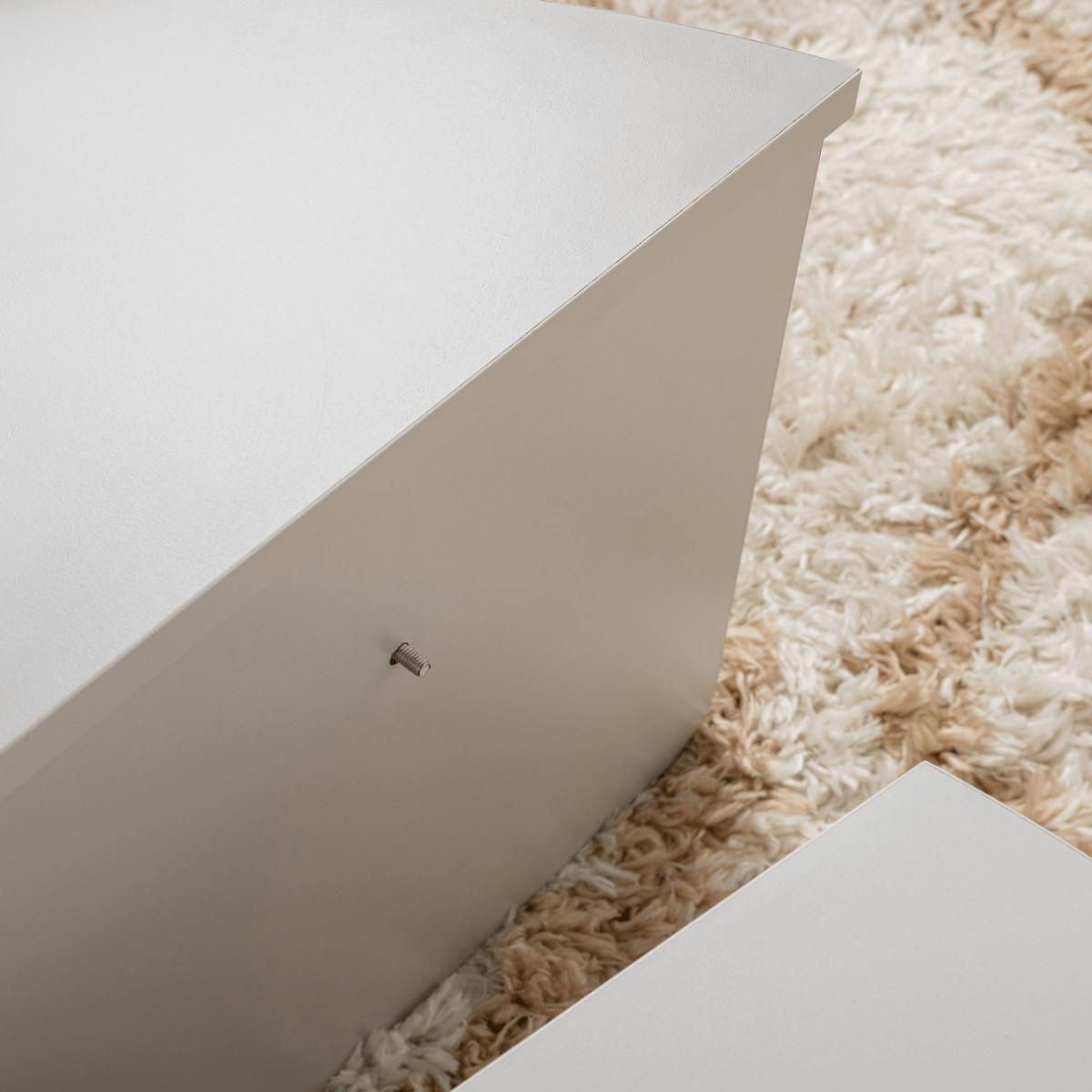 COUCHTISCH orion Braun - Grau, Holzwerkstoff (9.5/90/35cm) - Calicosy