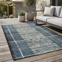 OUTDOORTEPPICH Aurora 200x285 cm - Blau, Textil (200/285cm) - Gino Falcone