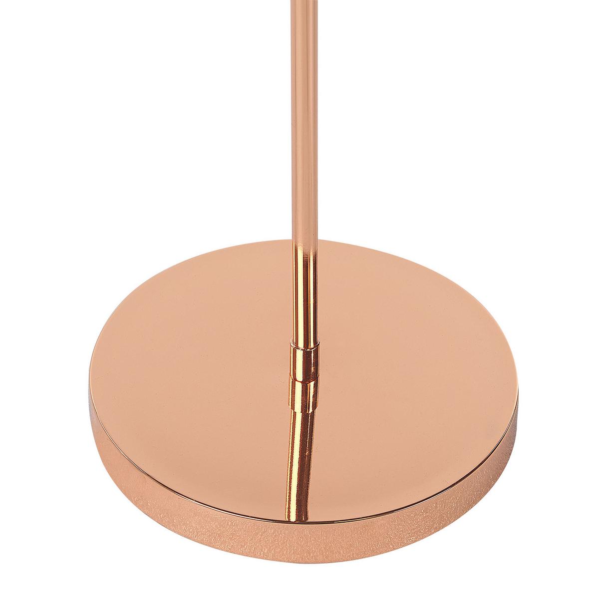 STEHLAMPE Savena 14/20/140 cm - Kupferfarben, Metall (14/20/140cm) - Beliani