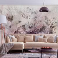 SELBSTKLEBENDE FOTOTAPETE 196/140 cm - Pink/Grau, Kunststoff/Textil (196/1cm) - KUNSTLOFT