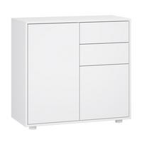 SIDEBOARD Paarl - Weiß, Holzwerkstoff (79/74/36cm) - [en.casa]