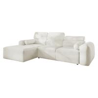 ECKSCHLAFSOFA Volare I, Seite: Links - Creme, Holz/Textil (269/182cm) - MIRJAN24