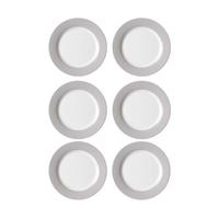 DESSERTTELLER Doppio Grau ø 20 cm 6er Set - Grau, Keramik (20cm) - Ritzenhoff Breker