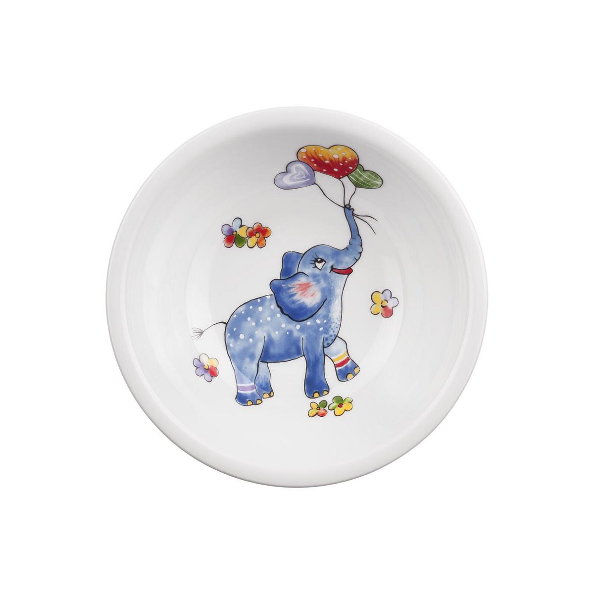 KINDERGESCHIRR SET Compact Bunte Tierwelt bunt 3-tlg. - Multicolor, Keramik (21.4/20.5/21.4cm) - Seltmann Weiden