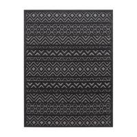 OUTDOORTEPPICH Boho Anthrazit 80 x 150 cm - Anthrazit, Kunststoff (80/150cm) - TT Home