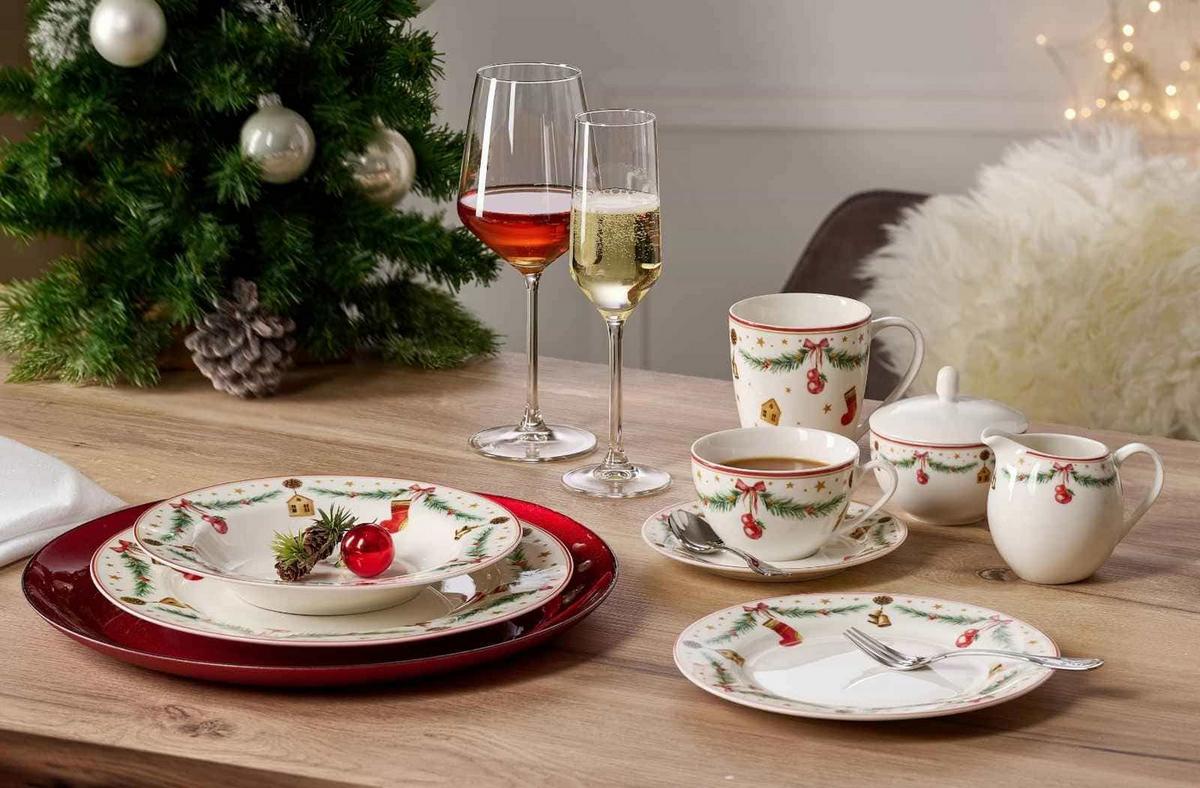 SPEISETELLER Holly bunt ø 27 cm 6er Set - Multicolor, Keramik (27cm) - Ritzenhoff Breker