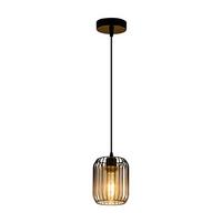 PENDELLEUCHTE Xrisal 15/10/140 cm - Schwarz, Glas/Metall (15/10/140cm) - ZMH