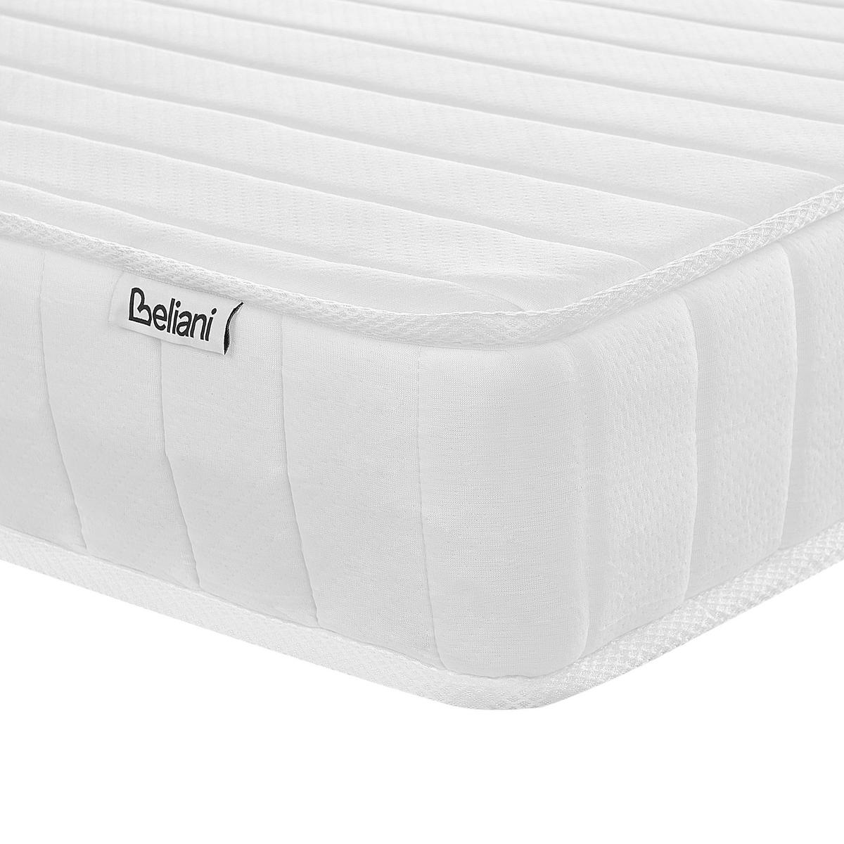 MEMORYSCHAUM-TASCHENFEDERKERNMATRATZE H3/4 Fest 180/200 cm Delightful - Weiß, Textil (180/200cm) - Beliani